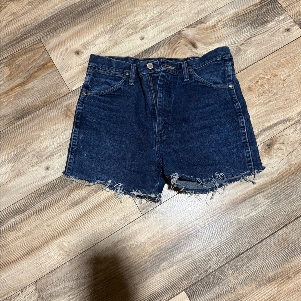 Wrangler Dark Blue Jean Shorts